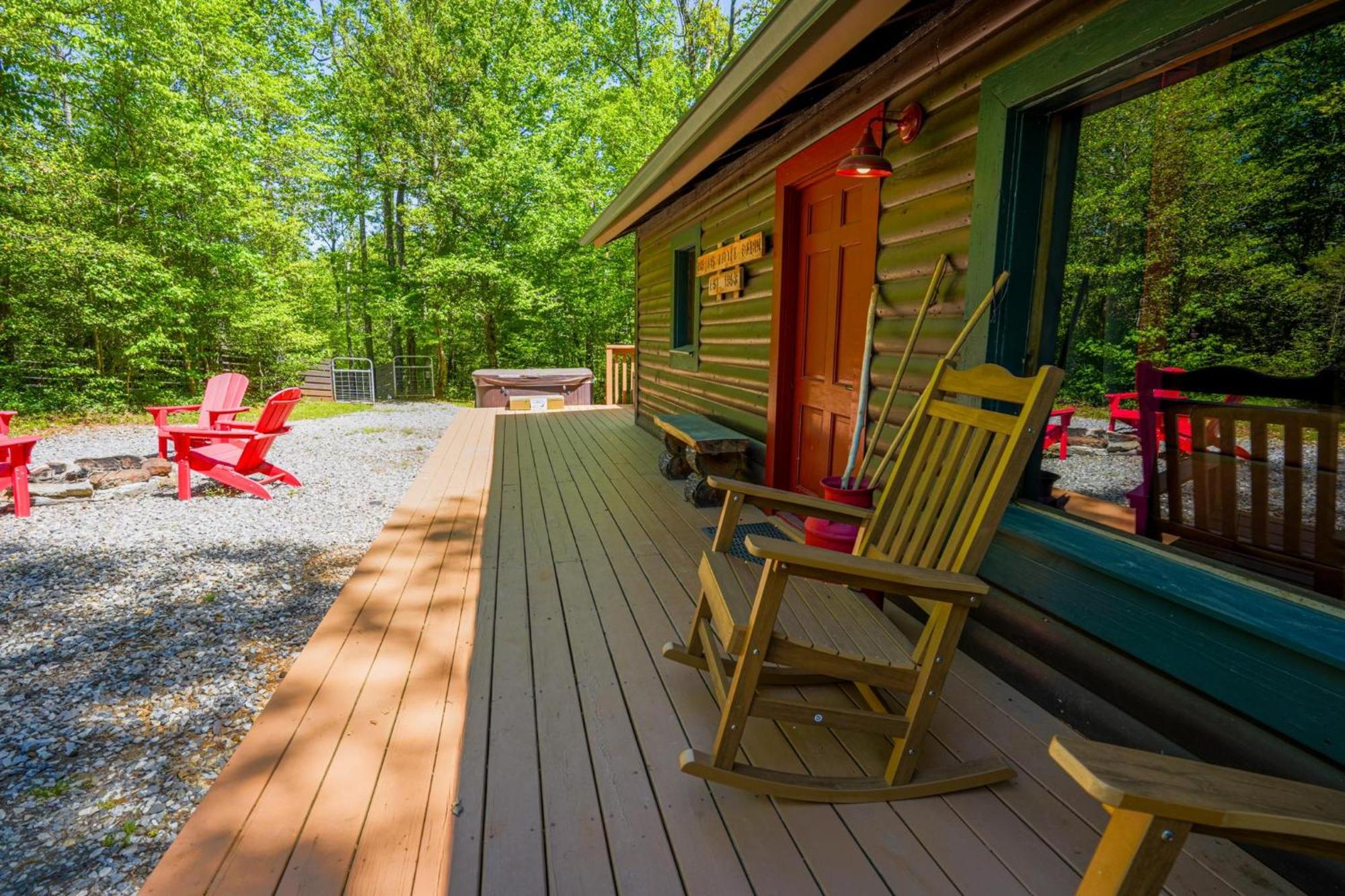 The Big Little Cabin - Hot Tub & Playground Dahlonega Ngoại thất bức ảnh