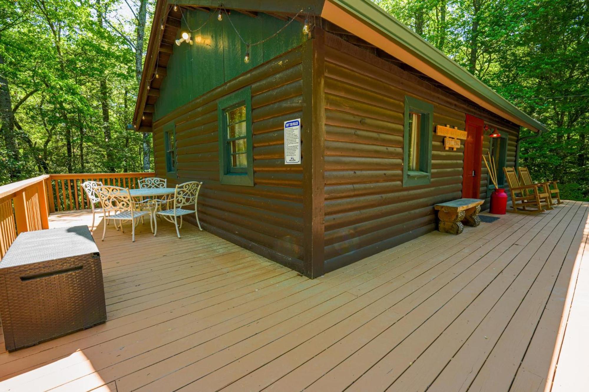 The Big Little Cabin - Hot Tub & Playground Dahlonega Ngoại thất bức ảnh