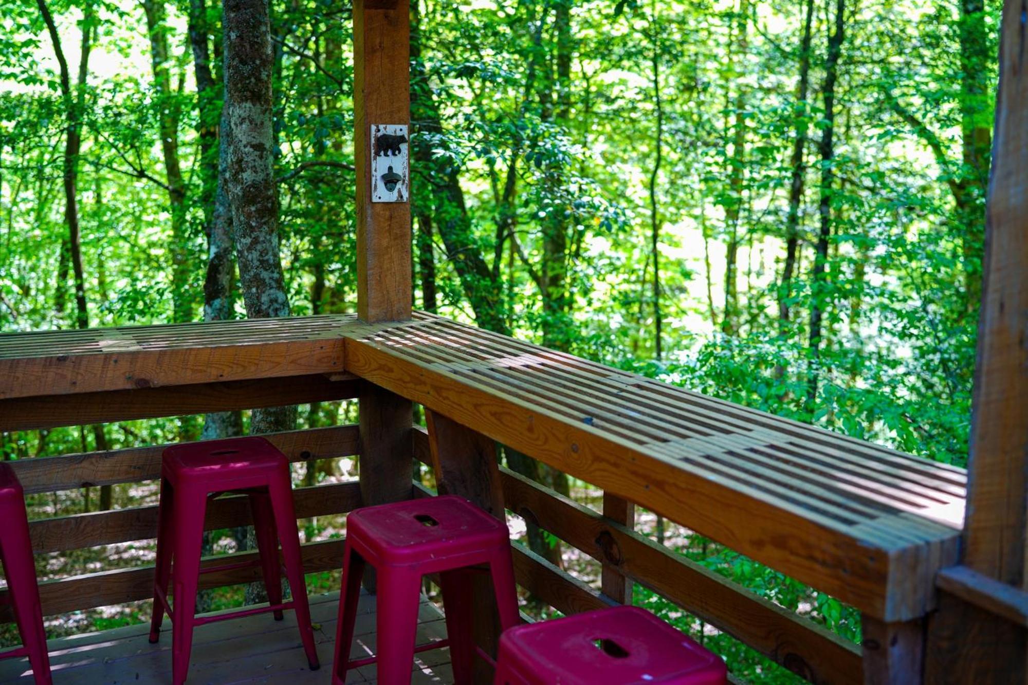 The Big Little Cabin - Hot Tub & Playground Dahlonega Ngoại thất bức ảnh